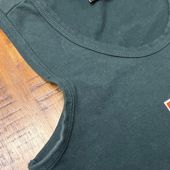 Hype Green Fitted Sleeveless Tank Top - Picture 8 of 9